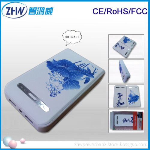 Ultra-Thin Fashionable 10000mAh Mobile Power Bank Supply